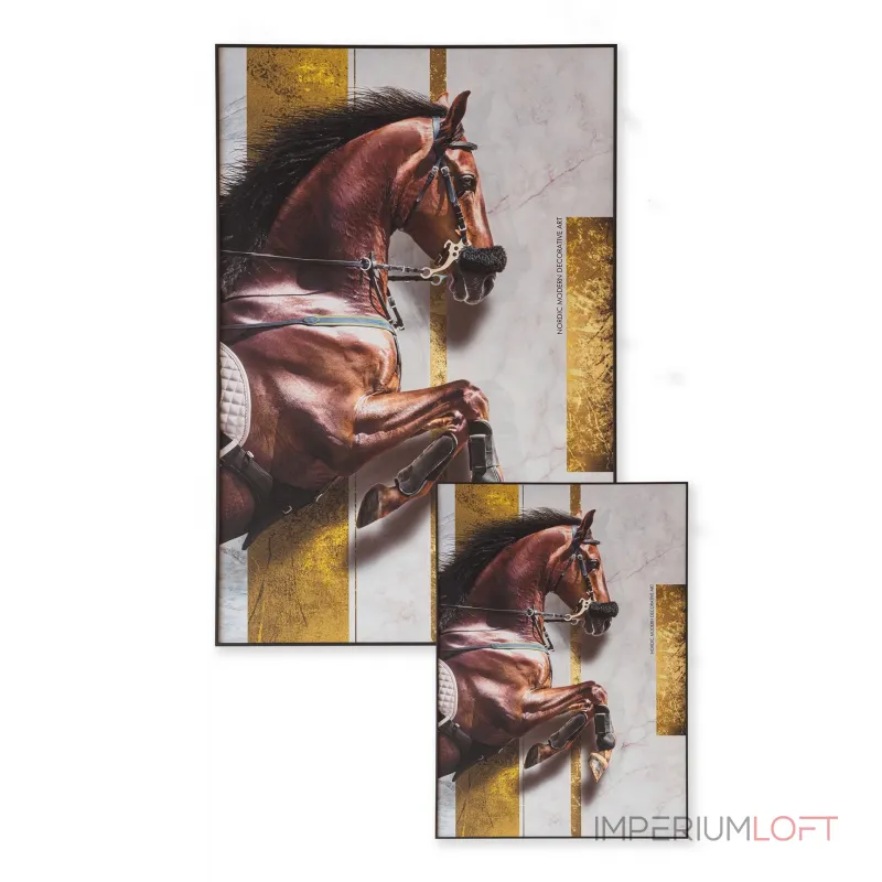 Декоративная картина FP Horse Lumina Deco 80-120 от ImperiumLoft Декоративная картина FP Horse Lumina Deco 80-120 от ImperiumLoft