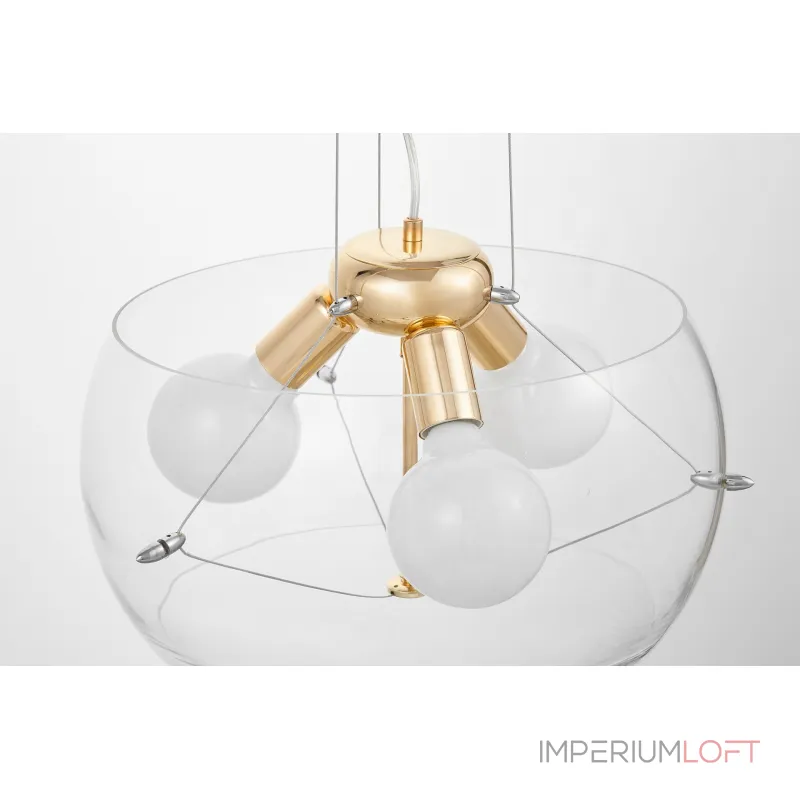 Подвесной светильник Lumina Deco Globo LDP 6018-400 PR+F.GD