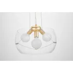 Подвесной светильник Lumina Deco Globo LDP 6018-400 PR+F.GD