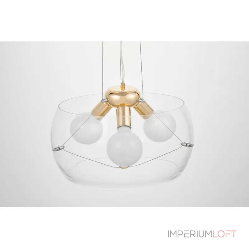 Подвесной светильник Lumina Deco Globo LDP 6018-400 PR+F.GD
