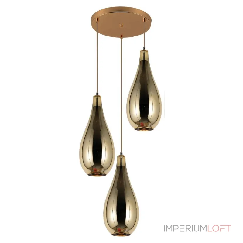 Подвесной светильник Lumina Deco Lauris LDP 6843-3 GD