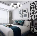 Подвесная люстра Lumina Deco Marsiada LDP 6033-15 BK+GD