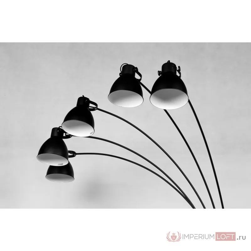 Торшер Lumina Deco Zorba LDF 8801-5 BK от ImperiumLoft