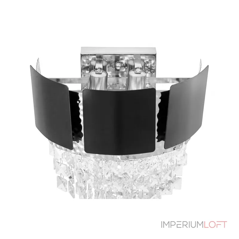Бра Lumina Deco LDW 7045-2 BK+CHR