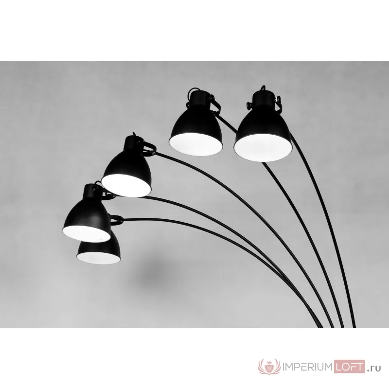 Торшер Lumina Deco Zorba LDF 8801-5 BK от ImperiumLoft