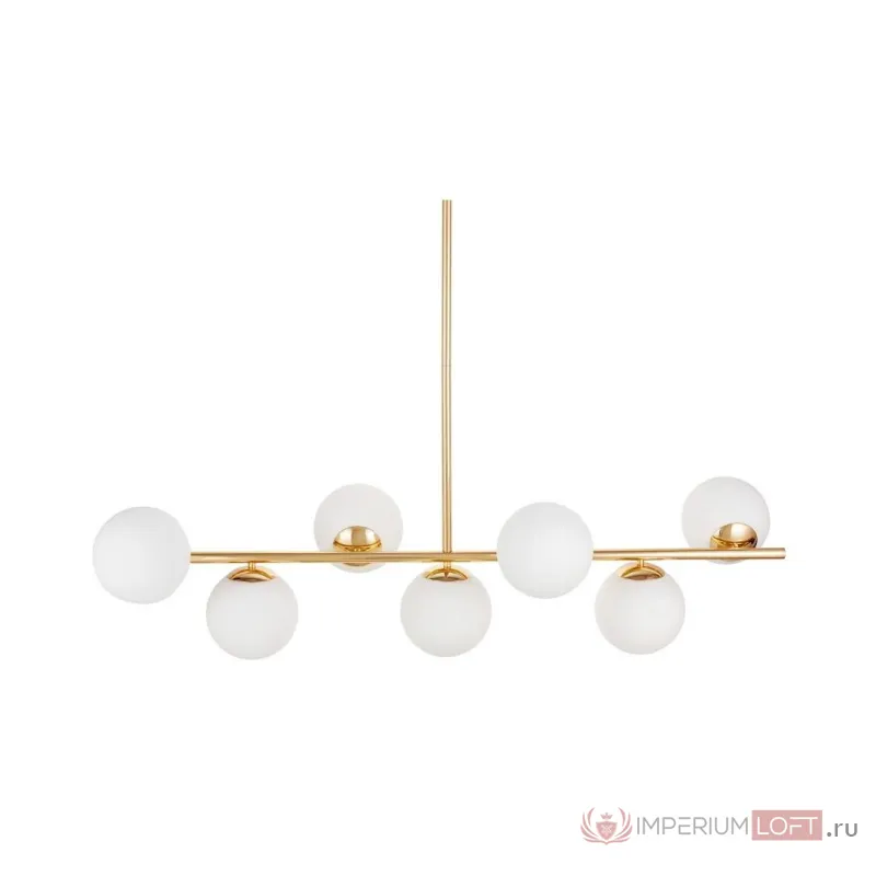 Подвесная люстра Lumina Deco Fredica LDP 6030-7 GD от ImperiumLoft