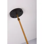 Люстра на штанге Lumina Deco Belmonti LDP D017-5 BK