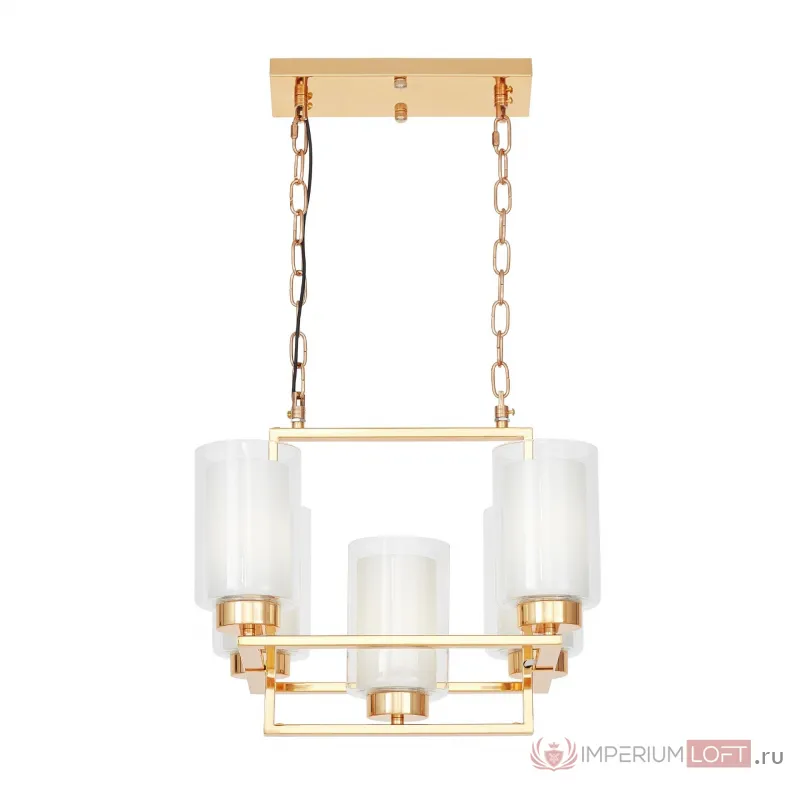Подвесной светильник Lumina Deco Lino LDP 1239-5 F.GD от ImperiumLoft