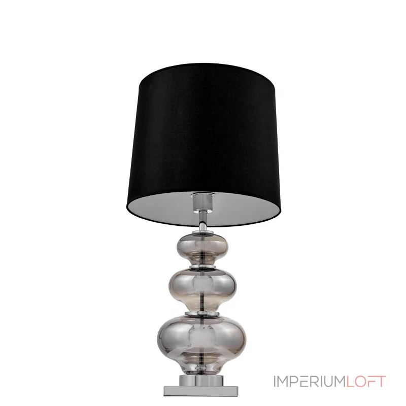 Настольная лампа Lumina Deco Briston LDT 303 CHR+BK