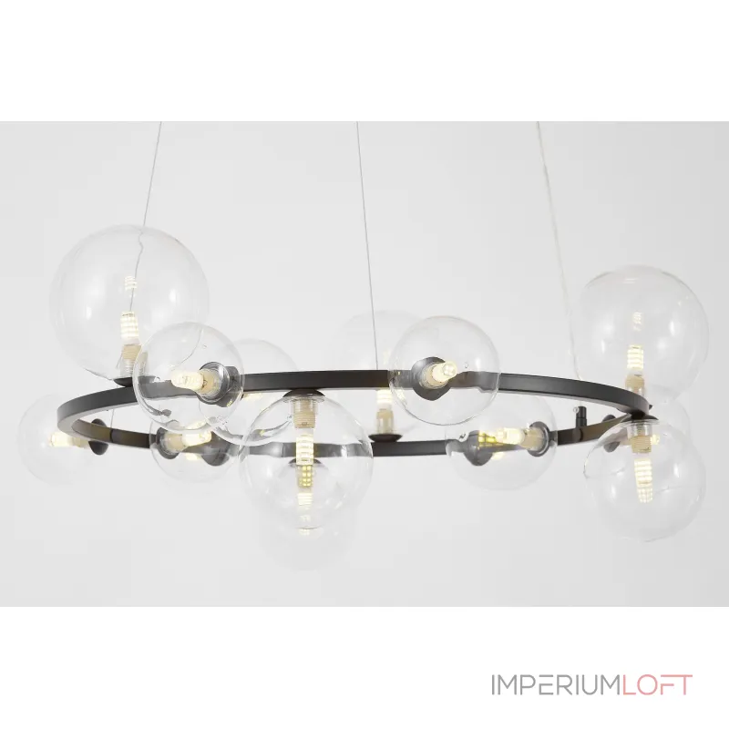 Подвесной светильник Lumina Deco LDP 7033-15 BK+CL