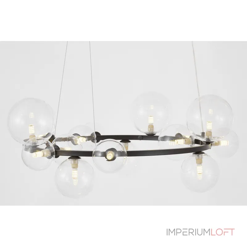 Подвесной светильник Lumina Deco LDP 7033-15 BK+CL