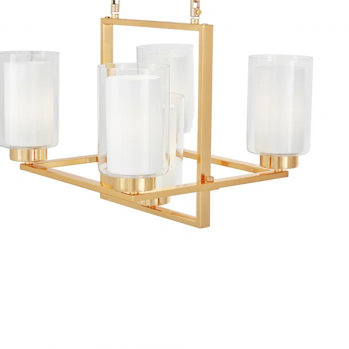 Подвесной светильник Lumina Deco Lino LDP 1239-5 F.GD от ImperiumLoft