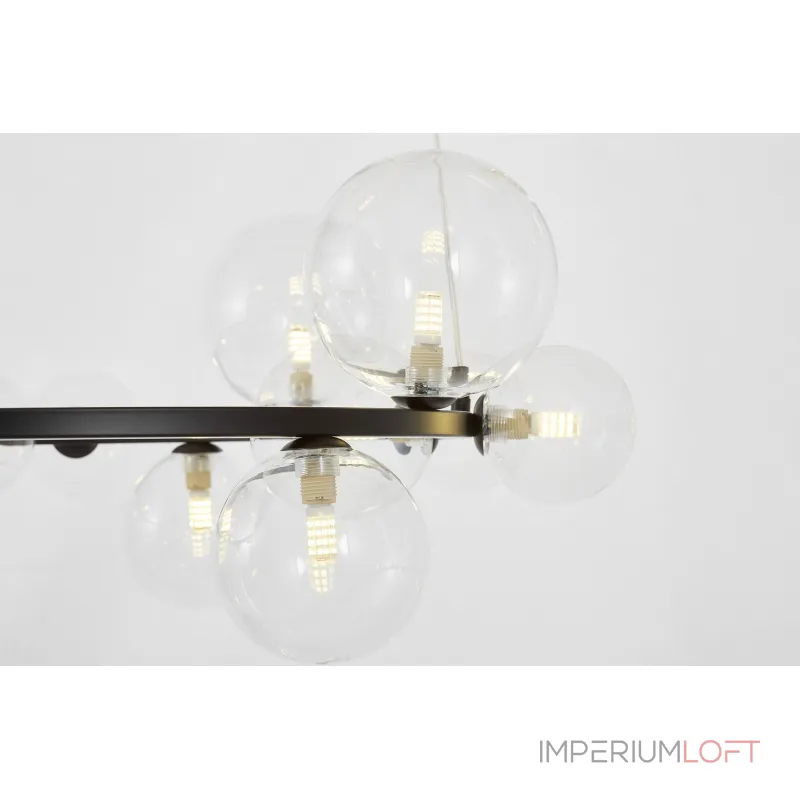 Подвесной светильник Lumina Deco LDP 7033-15 BK+CL