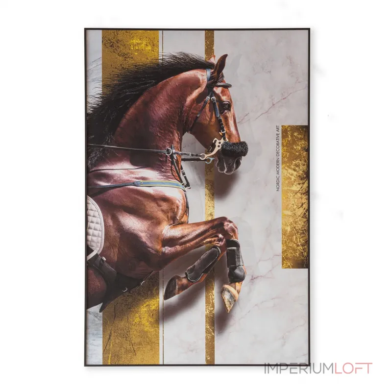 Декоративная картина FP Horse Lumina Deco 80-120 от ImperiumLoft Декоративная картина FP Horse Lumina Deco 80-120 от ImperiumLoft