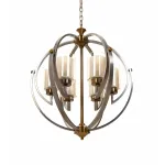 Подвесная люстра Lumina Deco Bergen LDP 1232-6 SN+MD от ImperiumLoft