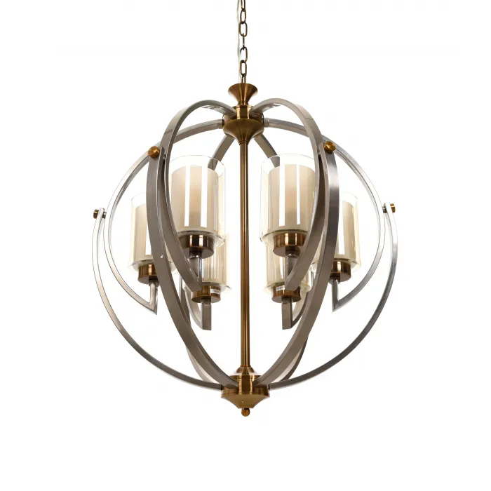 Подвесная люстра Lumina Deco Bergen LDP 1232-6 SN+MD от ImperiumLoft