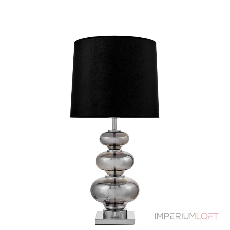 Настольная лампа Lumina Deco Briston LDT 303 CHR+BK