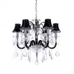 Подвесная люстра Lumina Deco Denica LDP 66249-6 BK Подвесная люстра Lumina Deco Denica LDP 66249-6 BK