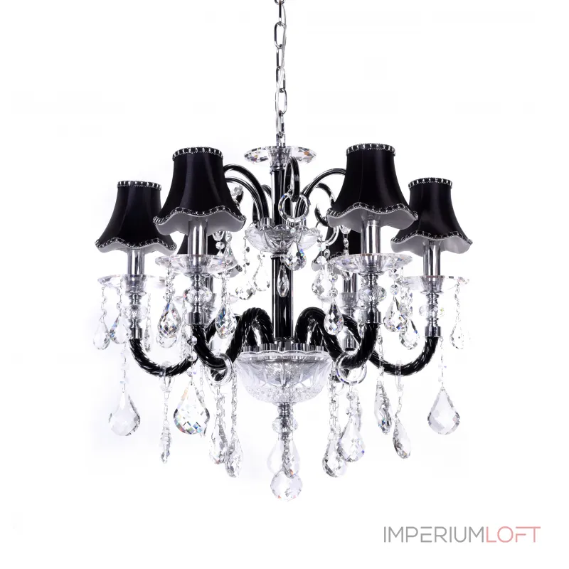 Подвесная люстра Lumina Deco Denica LDP 66249-6 BK Подвесная люстра Lumina Deco Denica LDP 66249-6 BK