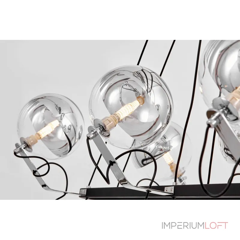 Подвесной светильник Lumina Deco LDP 9110-8-PR BK+CHR от ImperiumLoft Подвесной светильник Lumina Deco LDP 9110-8-PR BK+CHR от ImperiumLoft