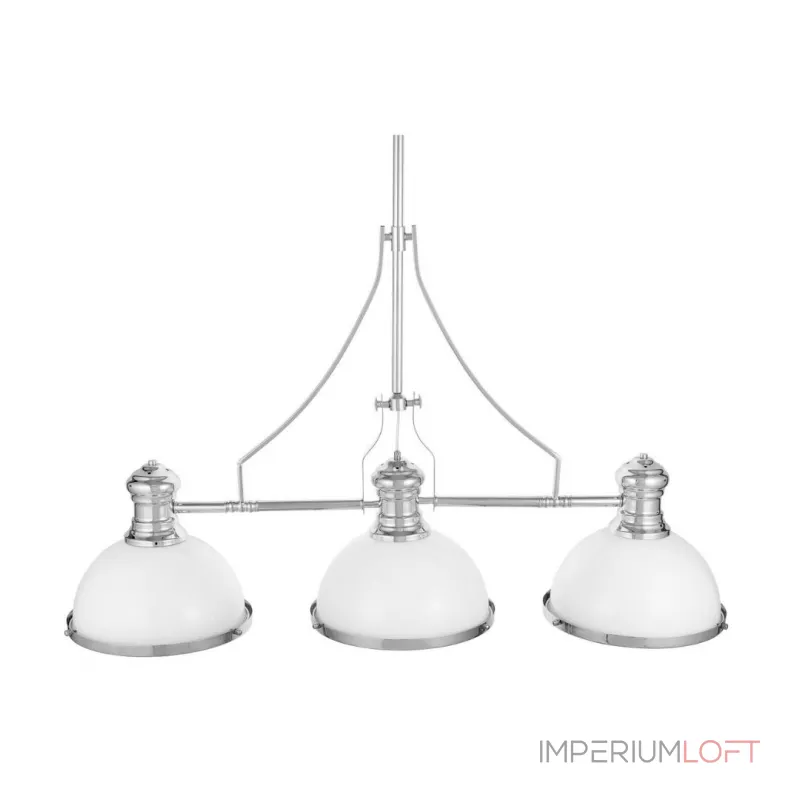 Подвесной светильник Lumina Deco Ettore LDP 710-3 WT+CHR Подвесной светильник Lumina Deco Ettore LDP 710-3 WT+CHR