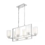 Подвесной светильник Lumina Deco Lino LDP 1239-8 CHR от ImperiumLoft