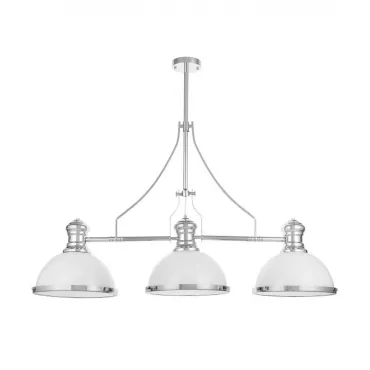 Подвесной светильник Lumina Deco Ettore LDP 710-3 WT+CHR Подвесной светильник Lumina Deco Ettore LDP 710-3 WT+CHR
