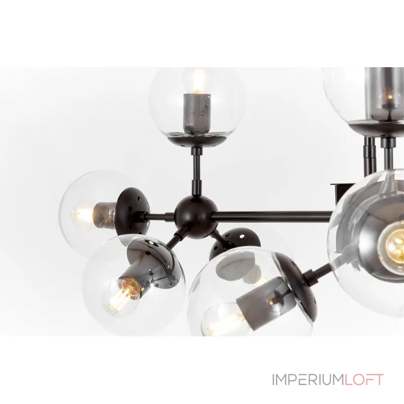 Подвесной светильник Lumina Deco Zodiak LDP 160-12 BK+PR