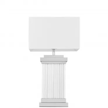Настольная лампа Lumina Deco Davos LDT 310 CHR+WT Настольная лампа Lumina Deco Davos LDT 310 CHR+WT