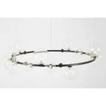 Подвесной светильник Lumina Deco LDP 7033-24 BK+CL