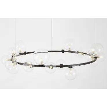 Подвесной светильник Lumina Deco LDP 7033-24 BK+CL от ImperiumLoft