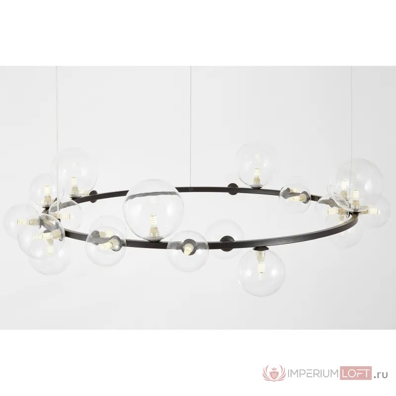 Подвесной светильник Lumina Deco LDP 7033-24 BK+CL от ImperiumLoft