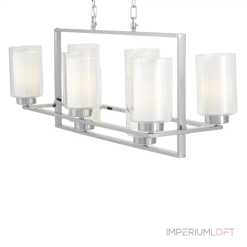 Подвесная люстра Lumina Deco Lino LDP 1239-8 CHR