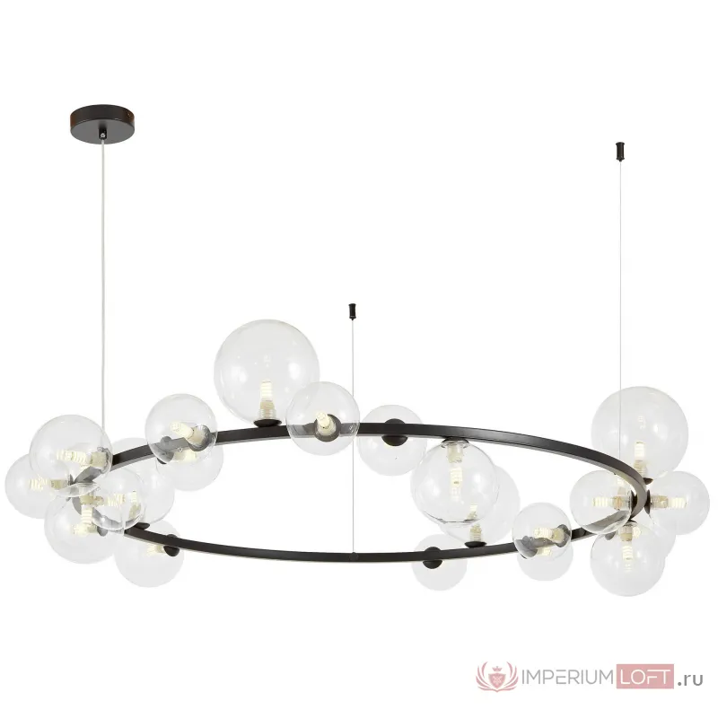 Подвесной светильник Lumina Deco LDP 7033-24 BK+CL от ImperiumLoft