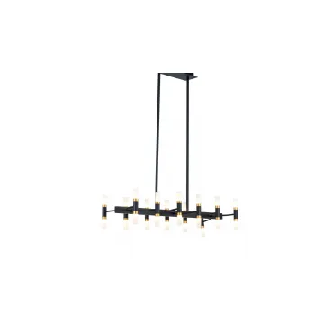 Подвесной светильник Lumina Deco Richmond LDP 6035-24 PR+BK+GD