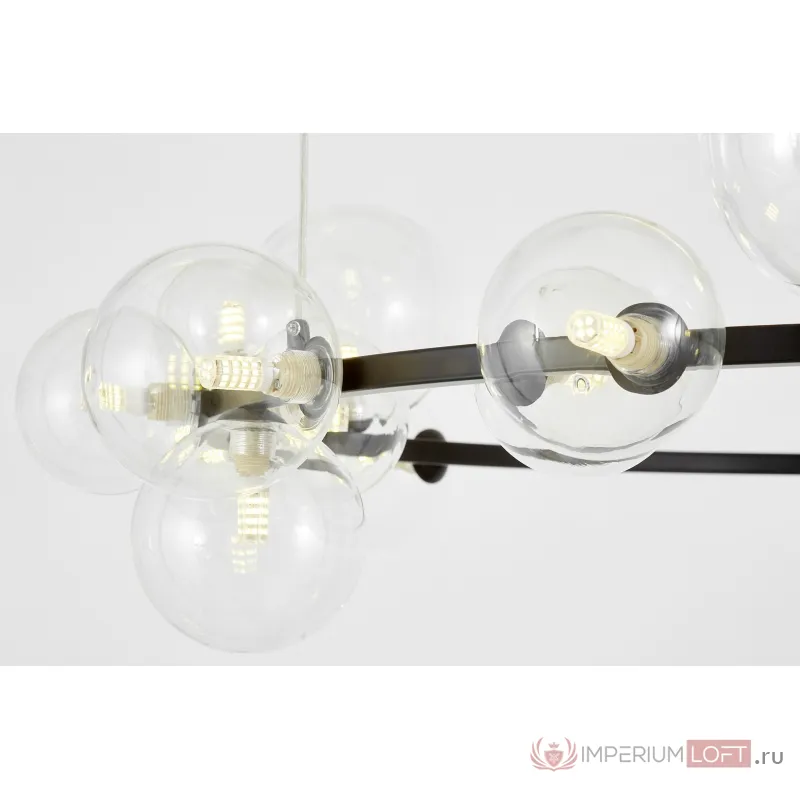 Подвесной светильник Lumina Deco LDP 7033-24 BK+CL от ImperiumLoft