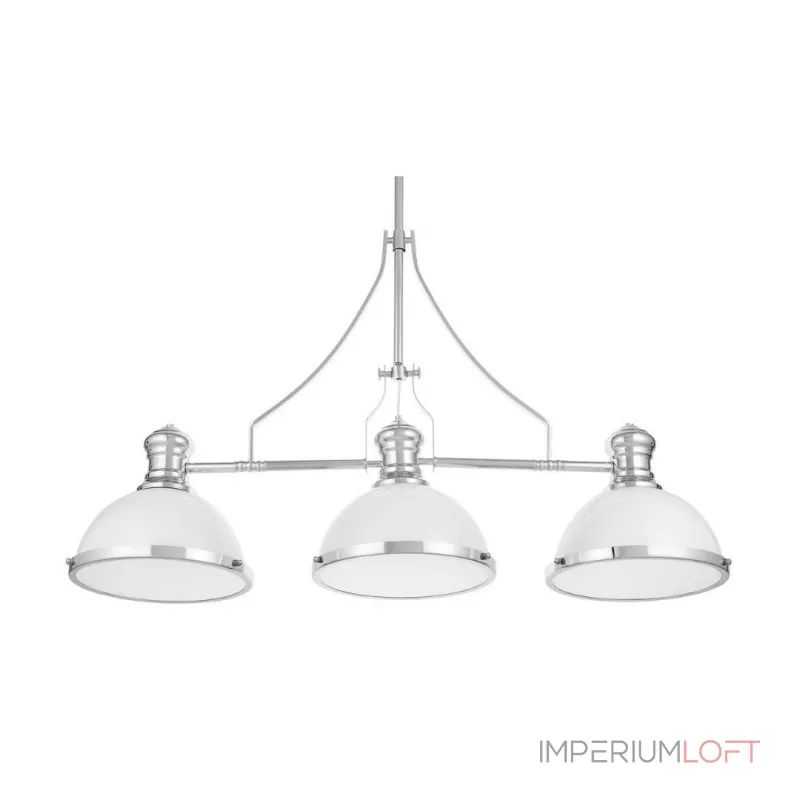 Подвесной светильник Lumina Deco Ettore LDP 710-3 WT+CHR Подвесной светильник Lumina Deco Ettore LDP 710-3 WT+CHR