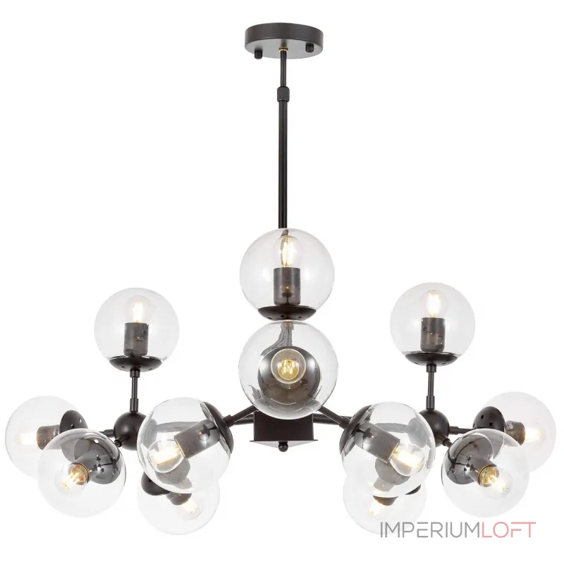Подвесной светильник Lumina Deco Zodiak LDP 160-12 BK+PR