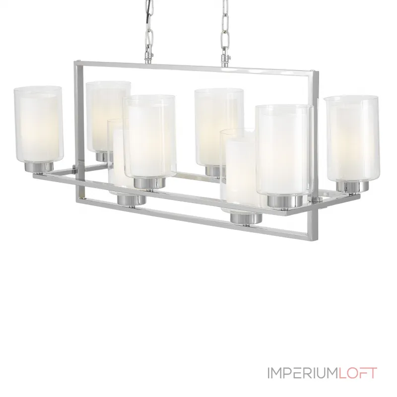 Подвесная люстра Lumina Deco Lino LDP 1239-8 CHR