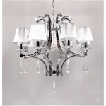 Хрустальная подвесная люстра Lumina Deco Venisia LDP 8810-8 SL от ImperiumLoft