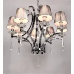 Хрустальная подвесная люстра Lumina Deco Venisia LDP 8810-8 SL от ImperiumLoft