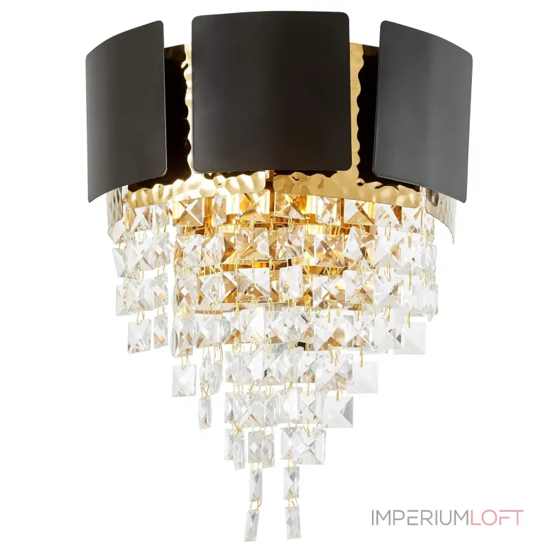 Бра Lumina Deco LDW 7045-2 BK+GD Бра Lumina Deco LDW 7045-2 BK+GD