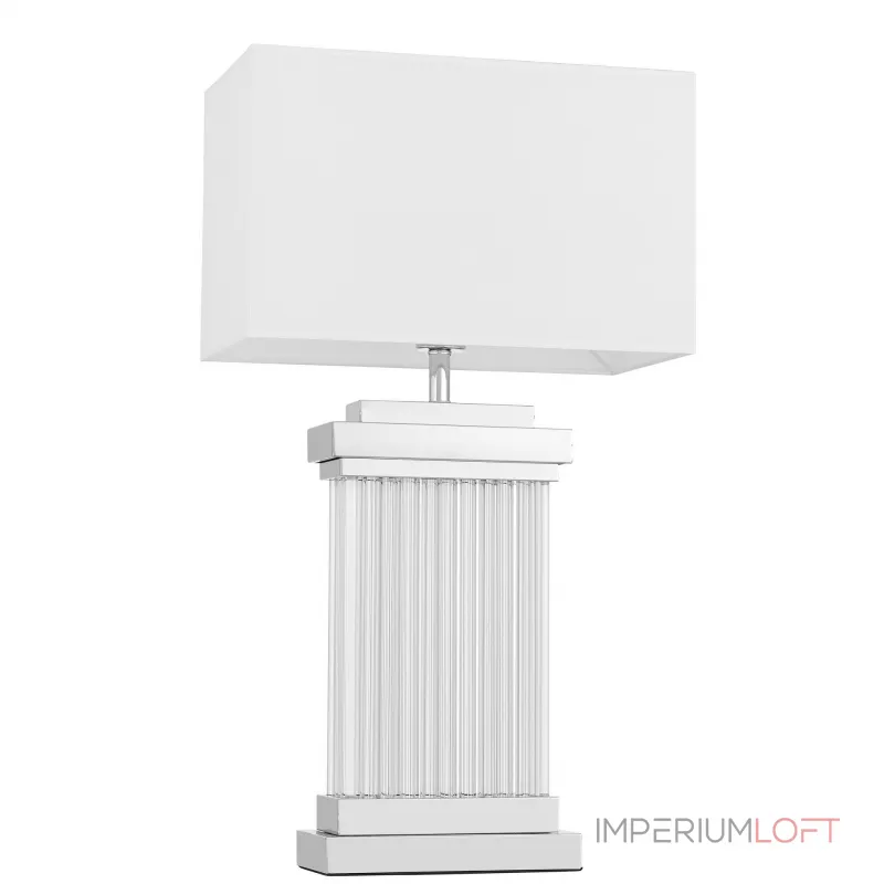Настольная лампа Lumina Deco Davos LDT 310 CHR+WT от ImperiumLoft