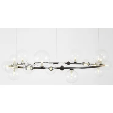 Подвесной светильник Lumina Deco LDP 7033-24 BK+CL от ImperiumLoft