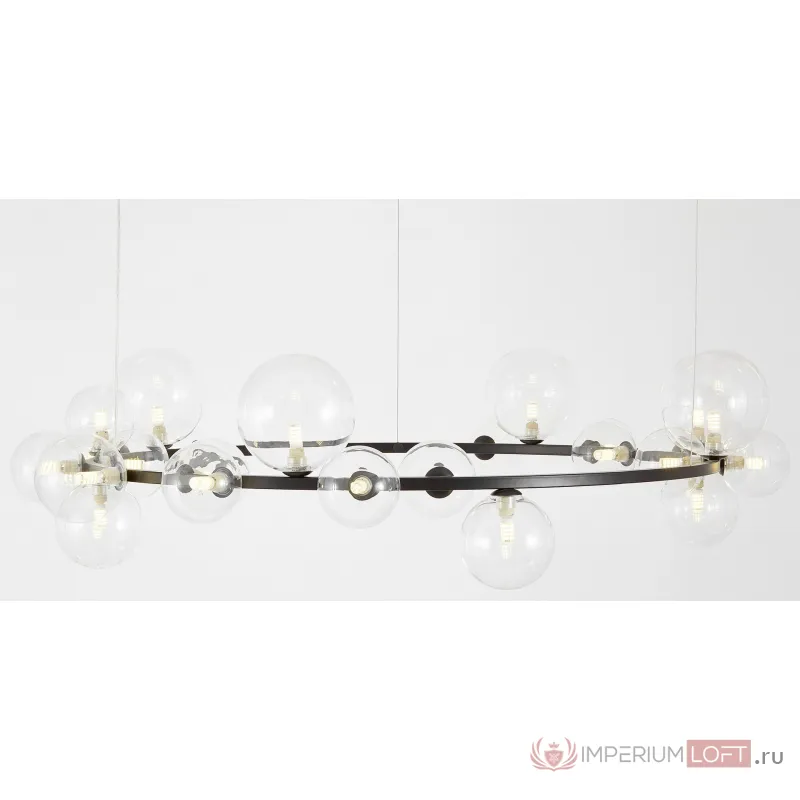 Подвесной светильник Lumina Deco LDP 7033-24 BK+CL от ImperiumLoft