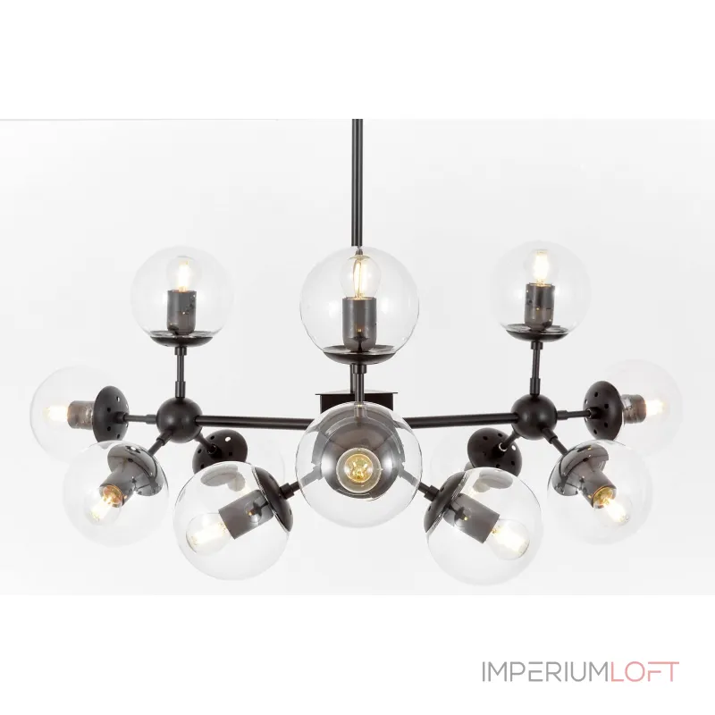 Подвесной светильник Lumina Deco Zodiak LDP 160-12 BK+PR