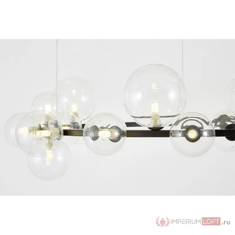 Подвесной светильник Lumina Deco LDP 7033-24 BK+CL от ImperiumLoft