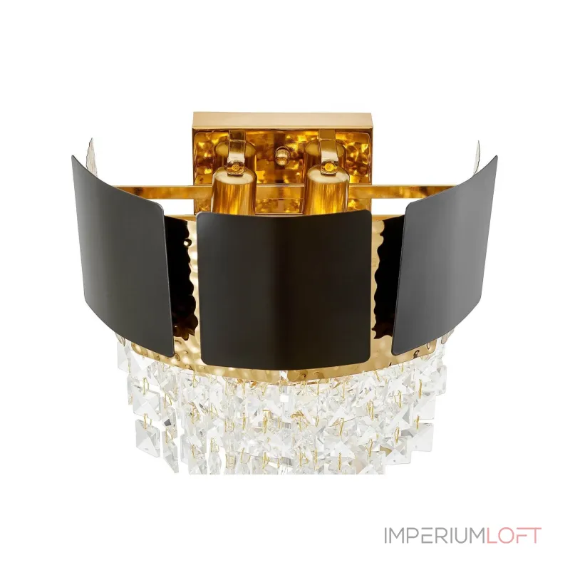 Бра Lumina Deco LDW 7045-2 BK+GD Бра Lumina Deco LDW 7045-2 BK+GD
