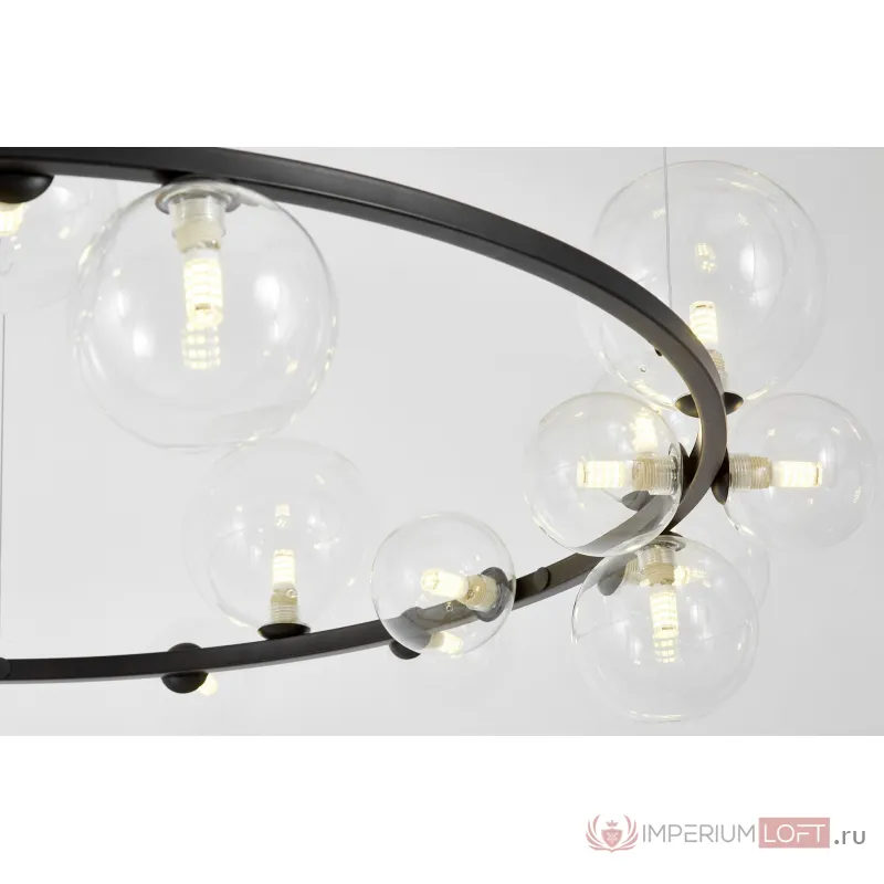 Подвесной светильник Lumina Deco LDP 7033-24 BK+CL от ImperiumLoft