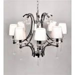Хрустальная подвесная люстра Lumina Deco Venisia LDP 8810-8 SL от ImperiumLoft